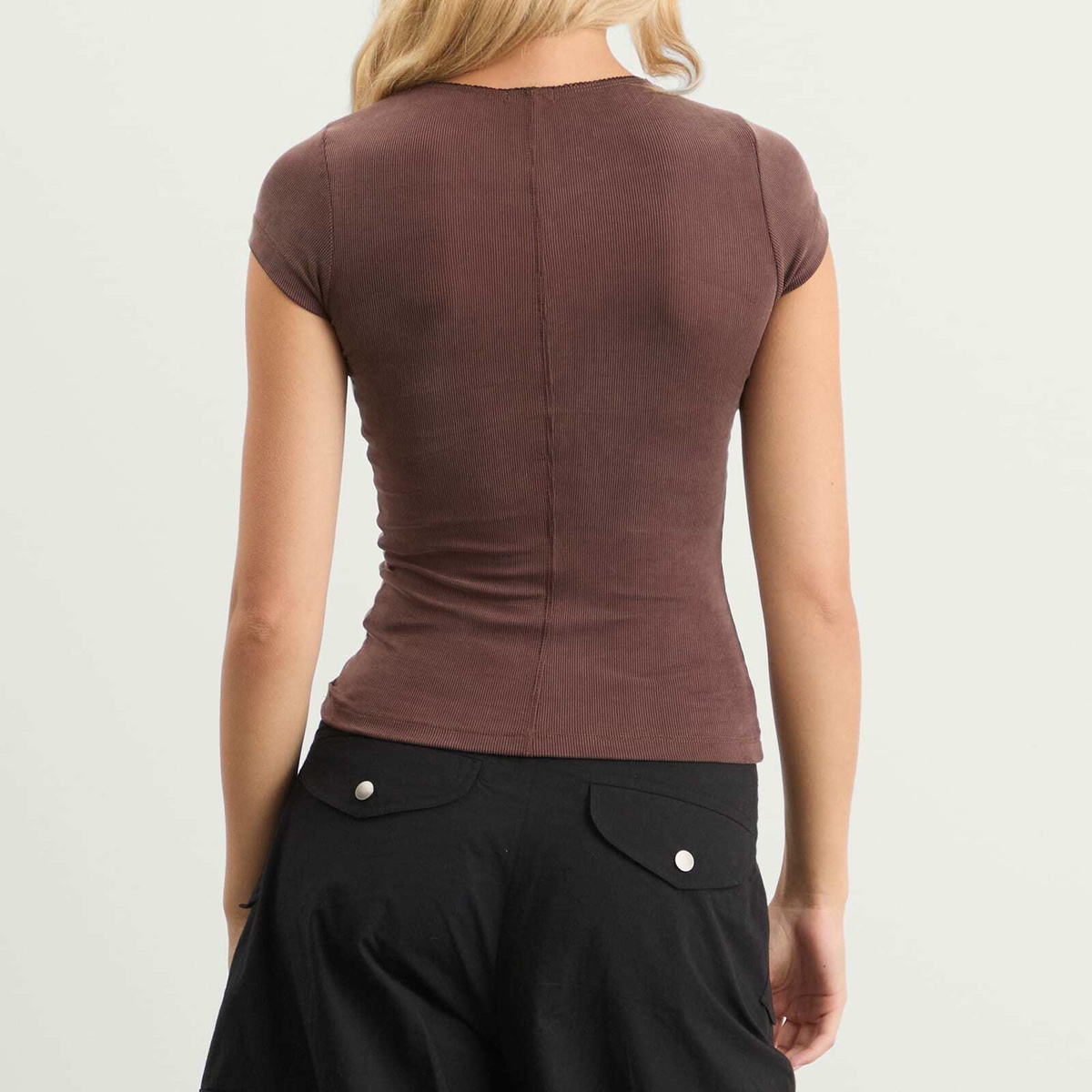 Fruity Booty Women's Second Skin T-Shirt in Brown