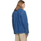 Polo Ralph Lauren Blue 'The Waldron' Denim Utility Jacket