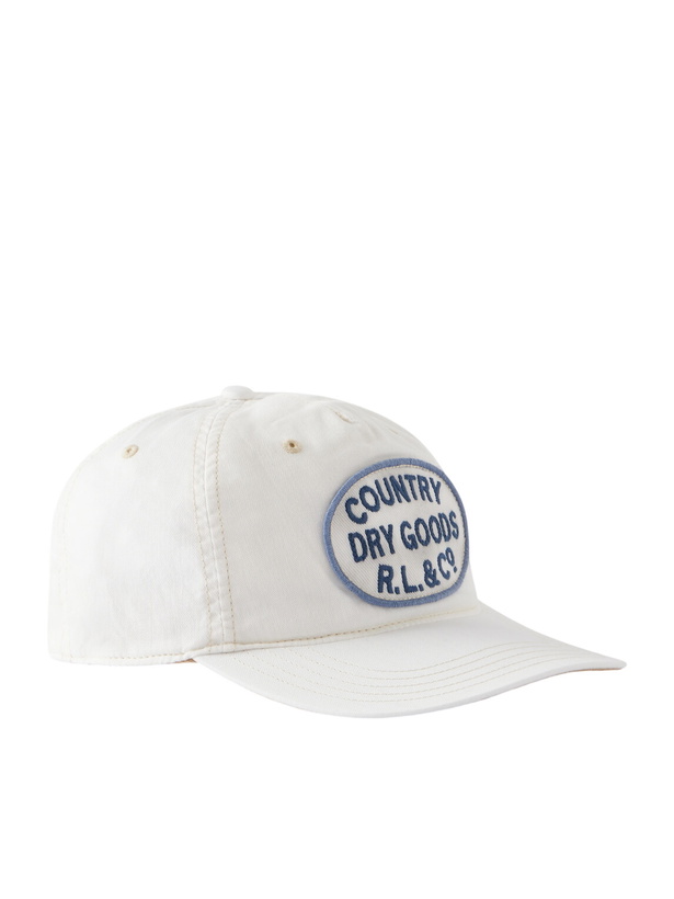 Photo: Polo Ralph Lauren - Embroidered Cotton-Twill Baseball Cap