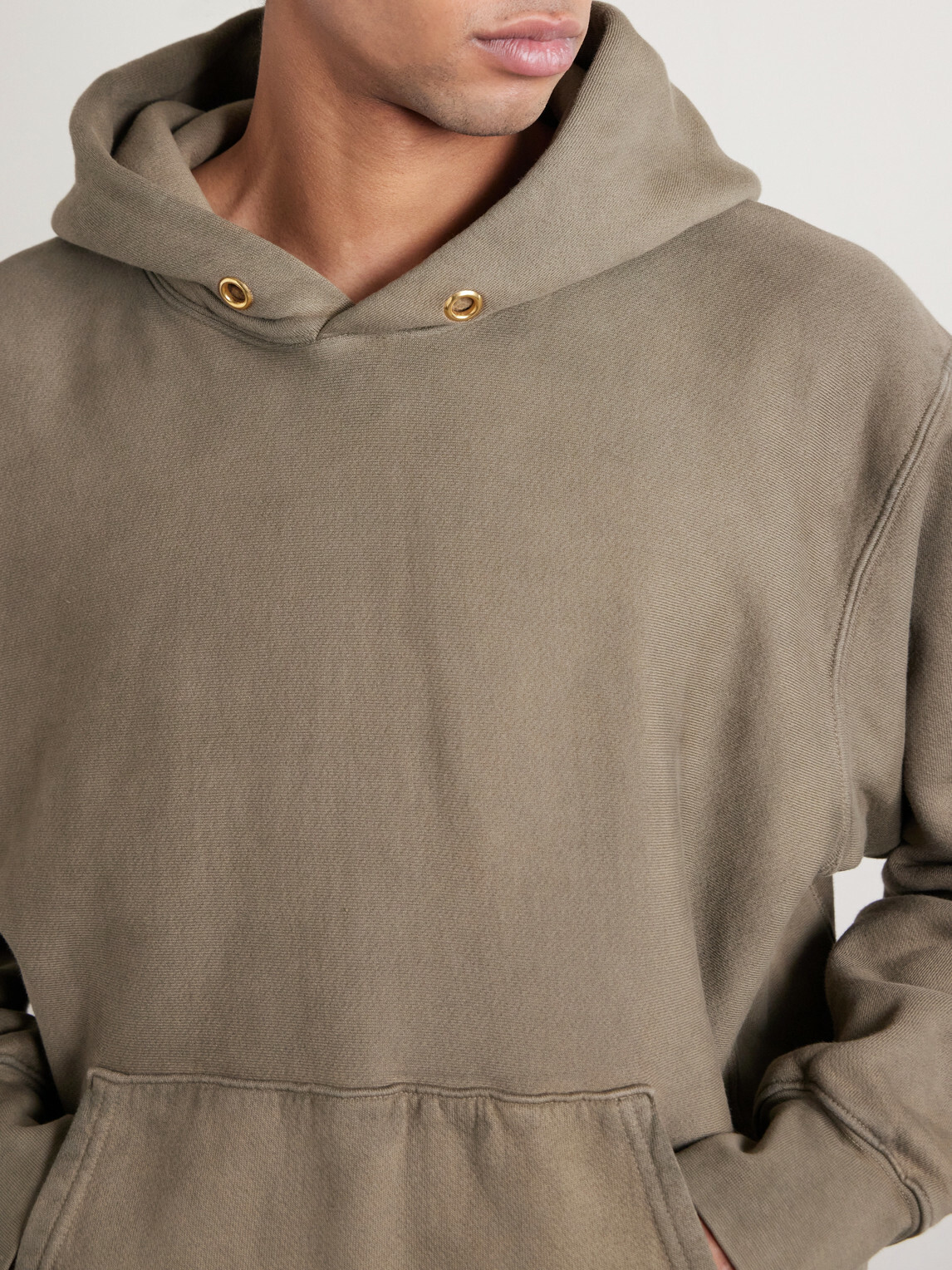 Les Tien - Cotton-Jersey Hoodie - Green