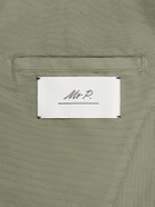 Mr P. - Corduroy-Trimmed Organic Cotton Coach Jacket - Green
