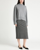 Annagreta Womens Turtleneck in Grey