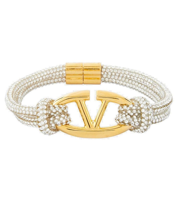 Photo: Valentino VLogo Moon embellished bracelet