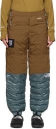 UNDERCOVER Gray & Brown The North Face Edition 50/50 Down Lounge Pants