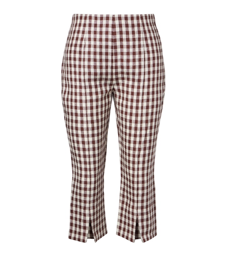 Photo: Posse Sadie gingham linen capri pants