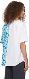 Marni Blue & White Floral Shirt