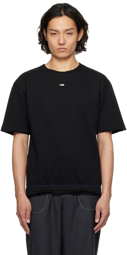 Photo: ADER error Black Half Sleeve Product. 36 Sweatshirt