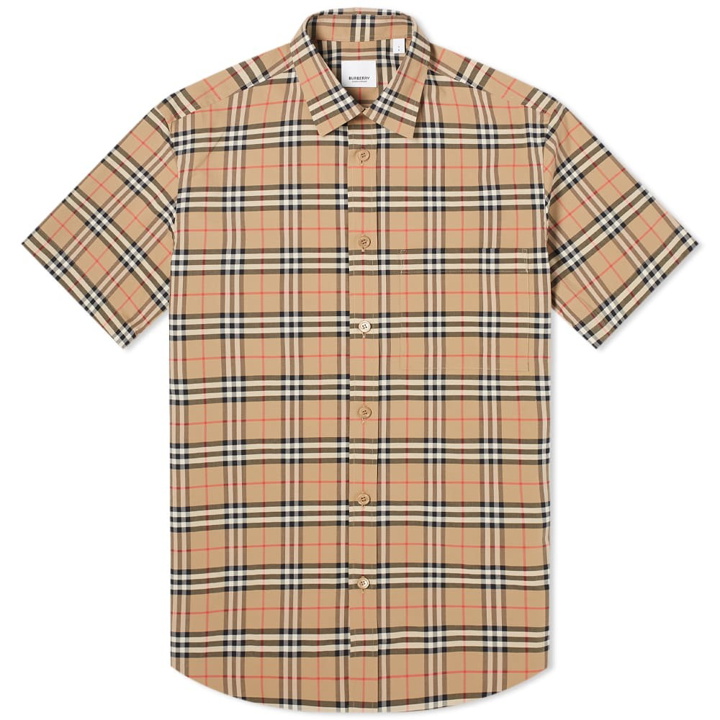 Photo: Burberry Short Sleeve Simpson Check Shirt