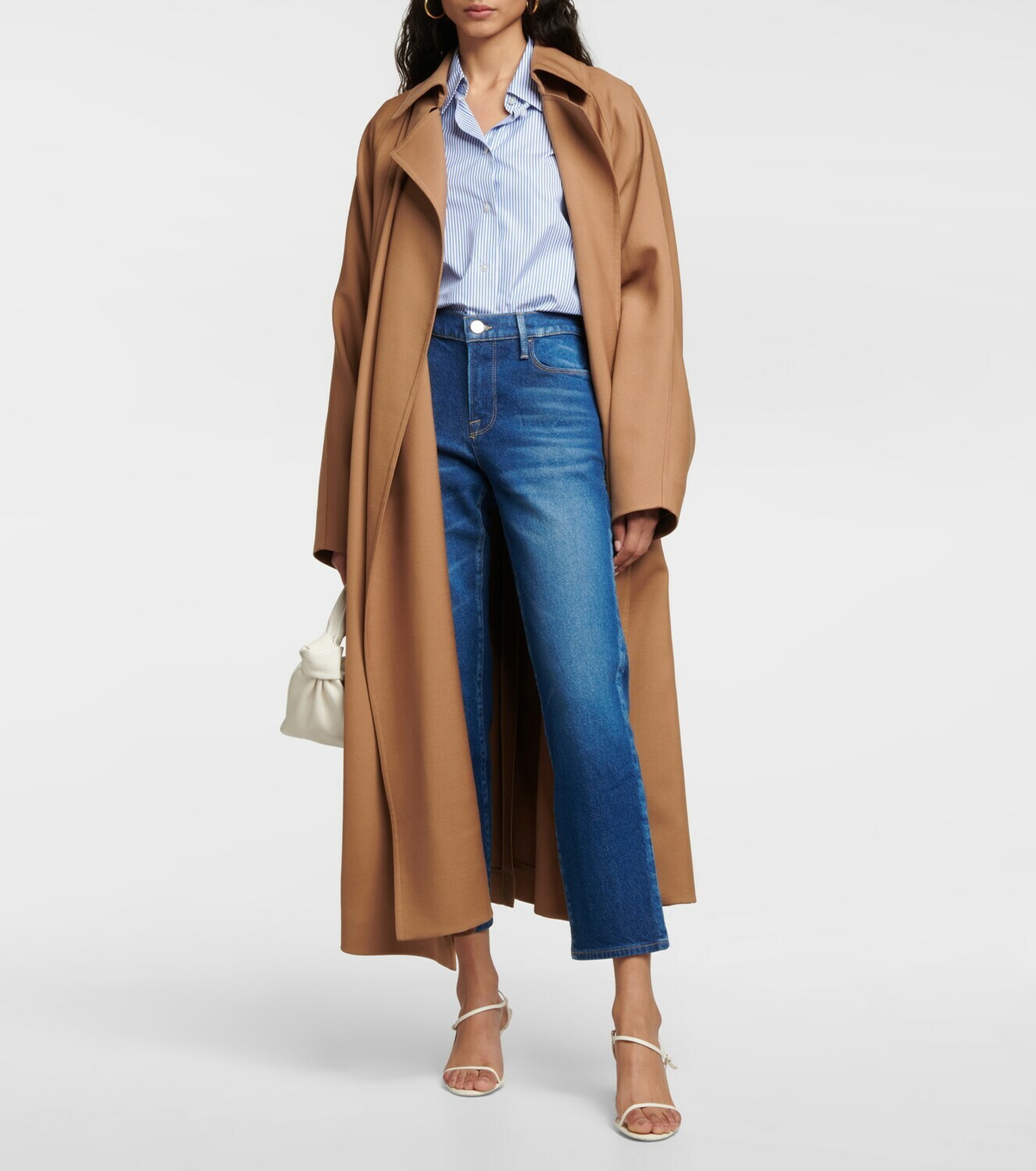 Frame - Le Nouveau mid-rise straight jeans Frame Denim