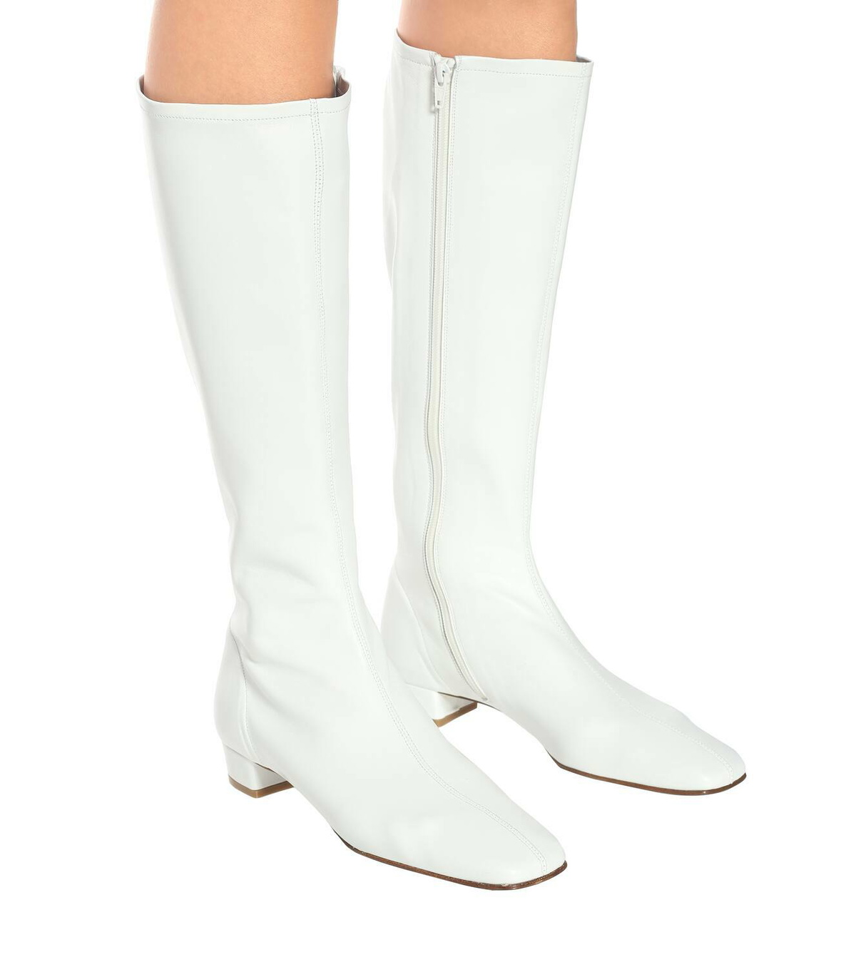 By Far Edie leather knee-high boots