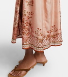 Zimmermann Aster floral silk maxi dress