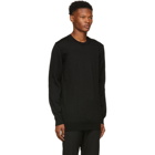 Comme des Garcons Shirt Black Wool Sweater