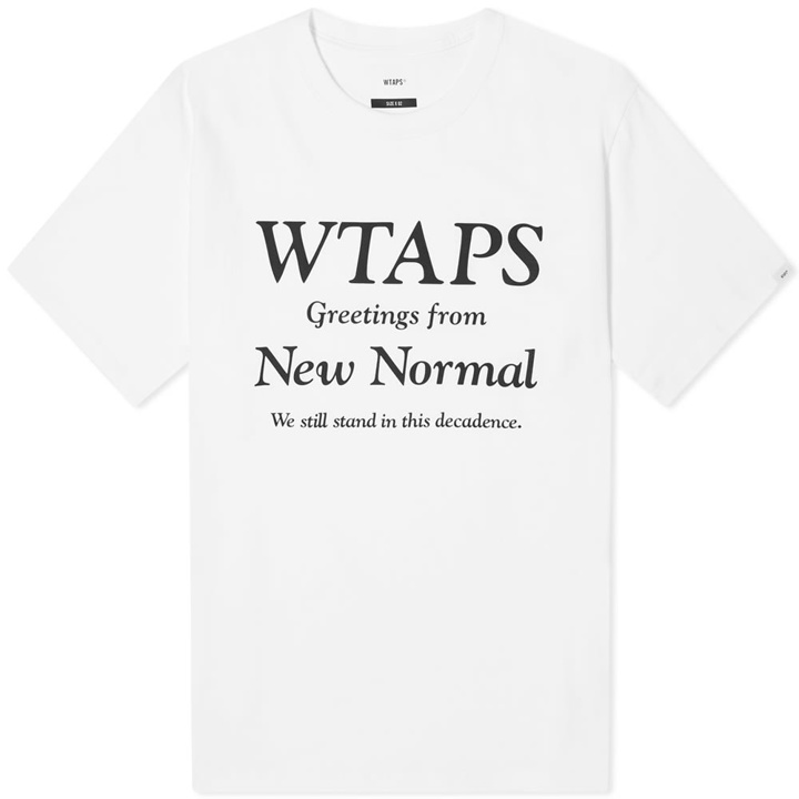 Photo: WTAPS Screen Series No Normal Tee