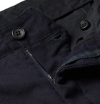 Engineered Garments - Navy Pleated Wool Trousers - Navy