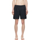 Stone Island Navy B100B09 Brushed Nylon Swim Shorts