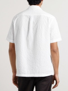 Altea - Hadley Seersucker Cotton Shirt - White