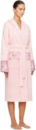 Versace Pink 'I Heart Baroque' Bathrobe
