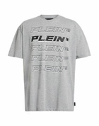 Philipp Plein Mens T-shirt in Grey