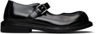 Moschino Black Mary Jane Oliver Loafers