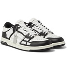 AMIRI - Skel-Top Colour-Block Leather Sneakers - Black