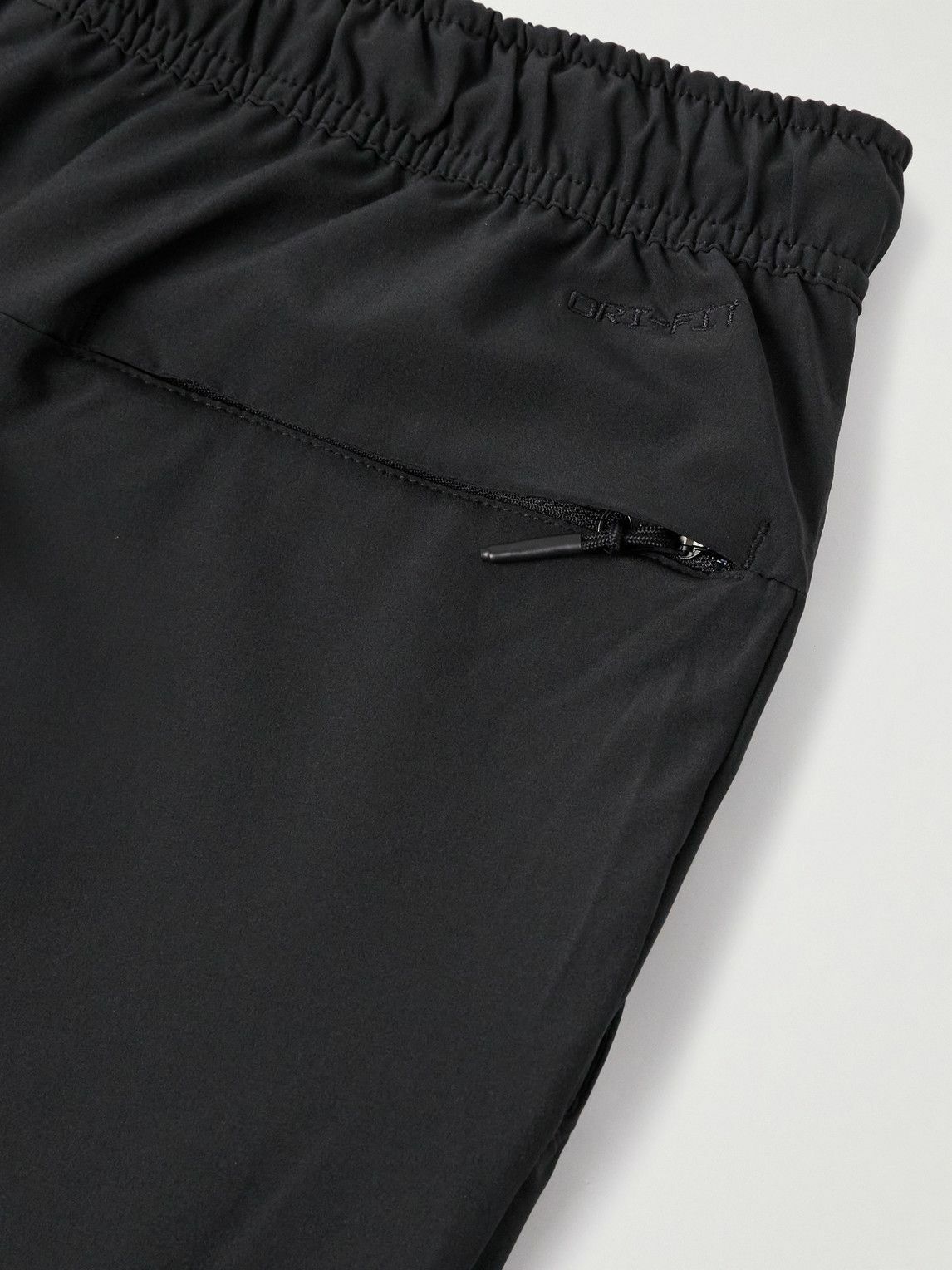 Nike Training - Unlimited Slim-Fit Tapered Dri-Fit Trousers - Black