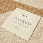 Ferm Living Piece Rug - 140x200cm in Off-White/Toffee