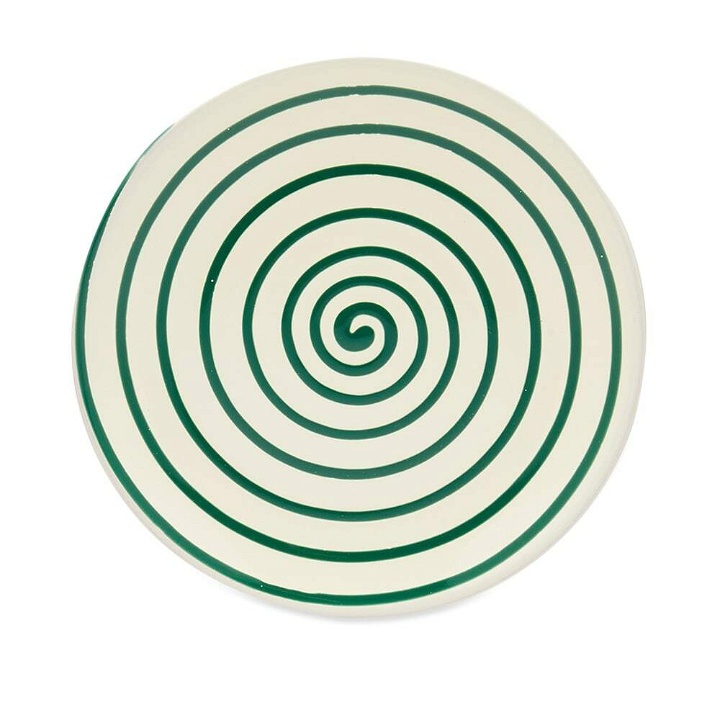 Photo: The Conran Shop Modella Side Plate in Green Swirl