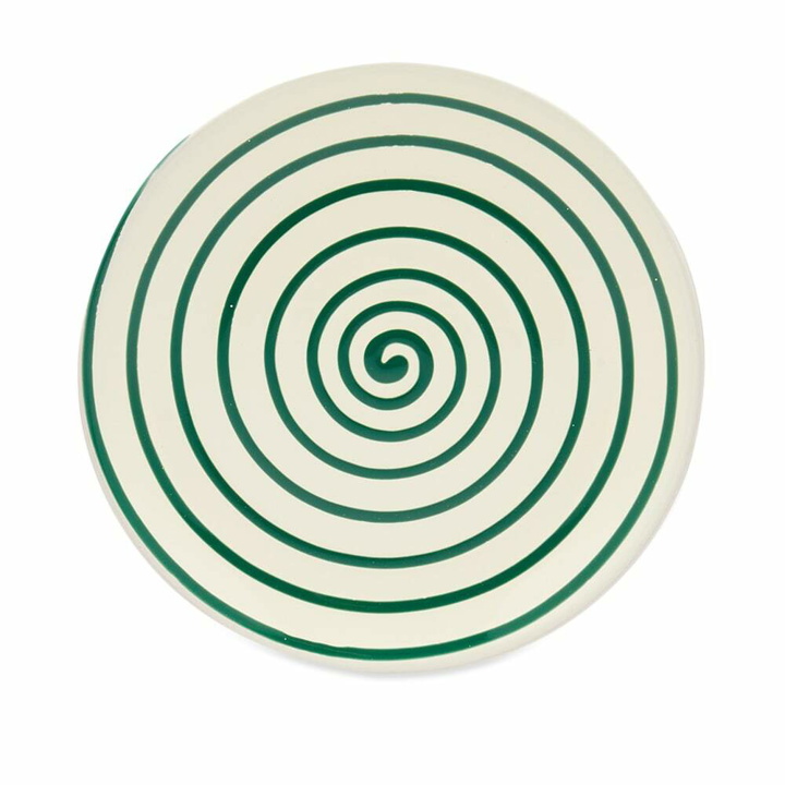 Photo: The Conran Shop Modella Side Plate in Green Swirl