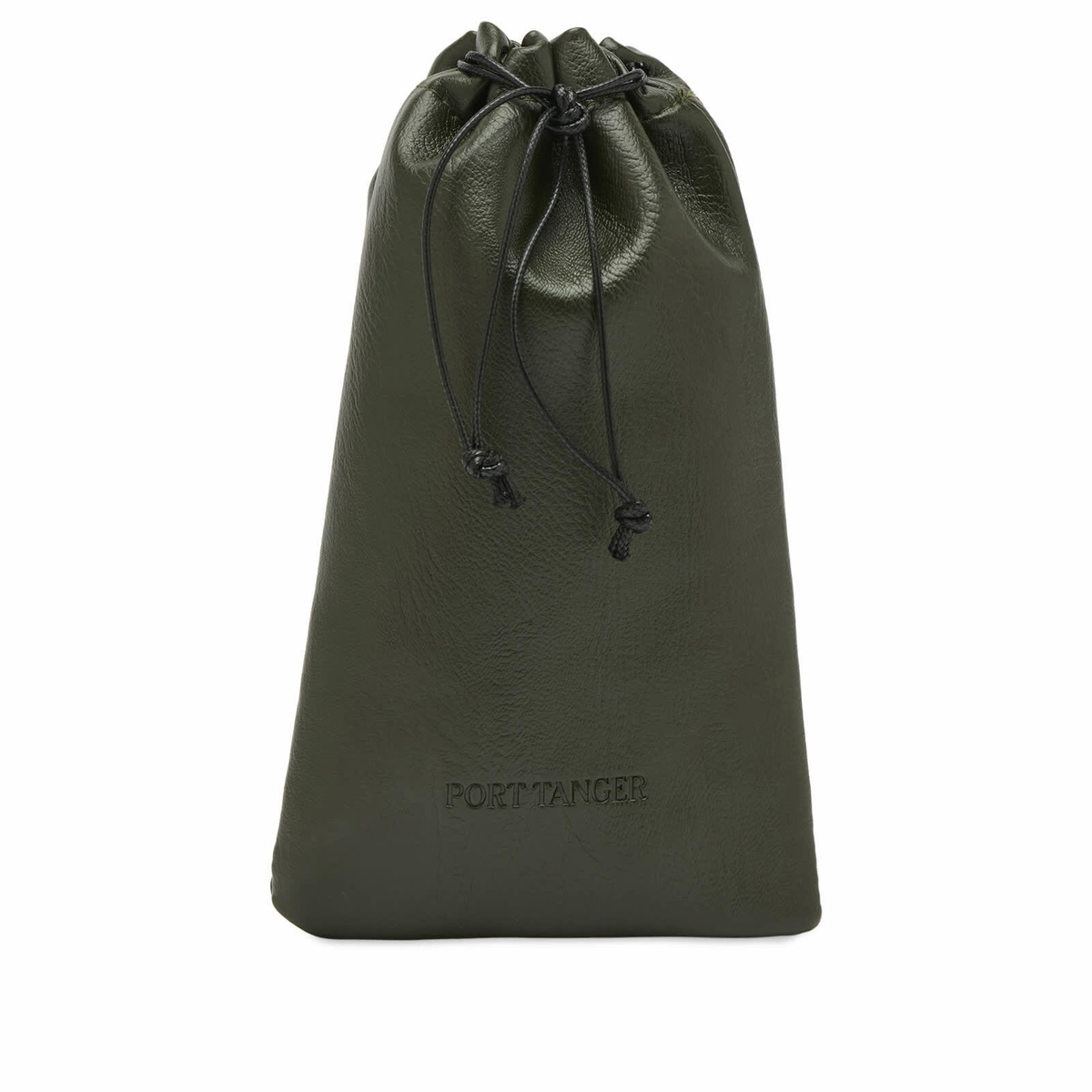 Port Tanger Sama Sunglasses in Black/Dark Green 