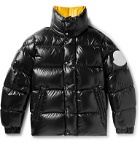 Moncler Genius - 2 Moncler 1952 Quilted Glossed-Shell Down Jacket - Black