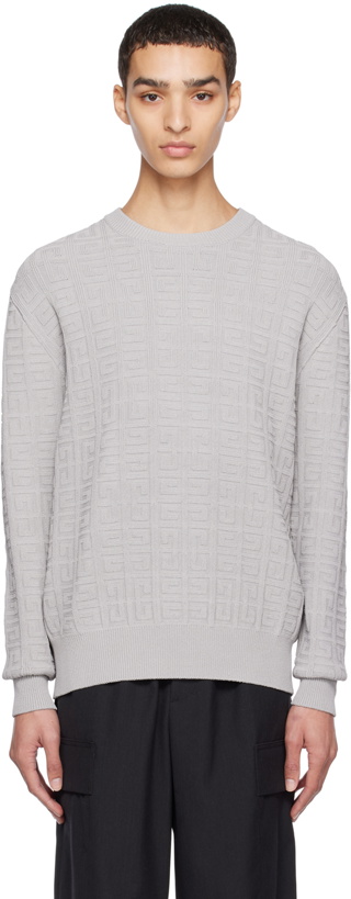 Photo: Givenchy Gray 4G Sweater