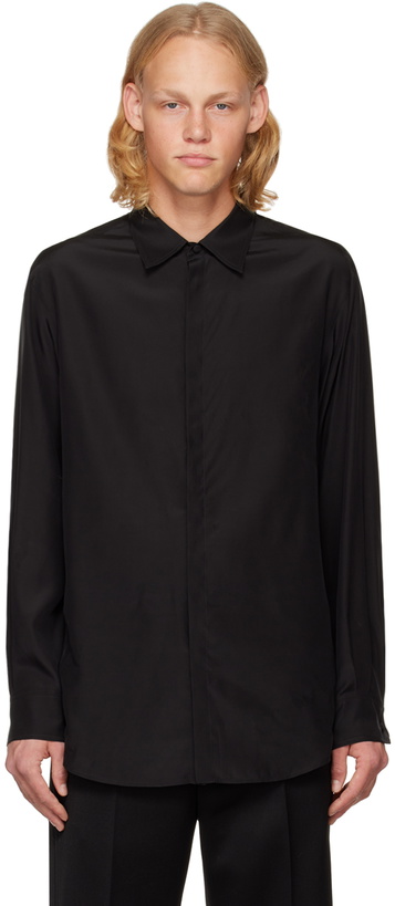 Photo: Valentino Black Spread Shirt