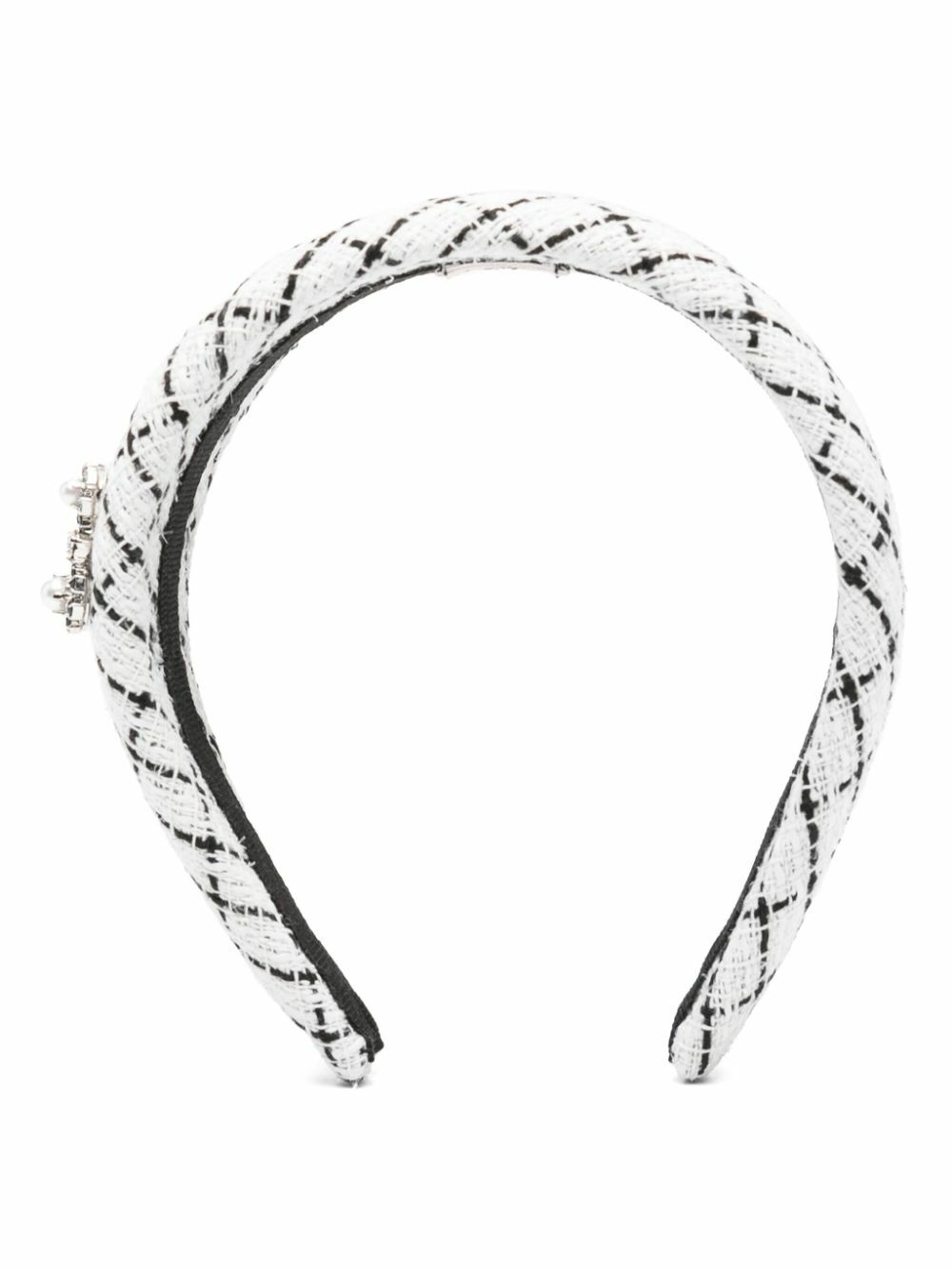 ヘアアクセサリー ROGER VIVIER RV FLOWERS STRASS PEARL HEADBAND ROGER VIVIER - Rv Flowers Strass Pearl Headband Roger Vivier