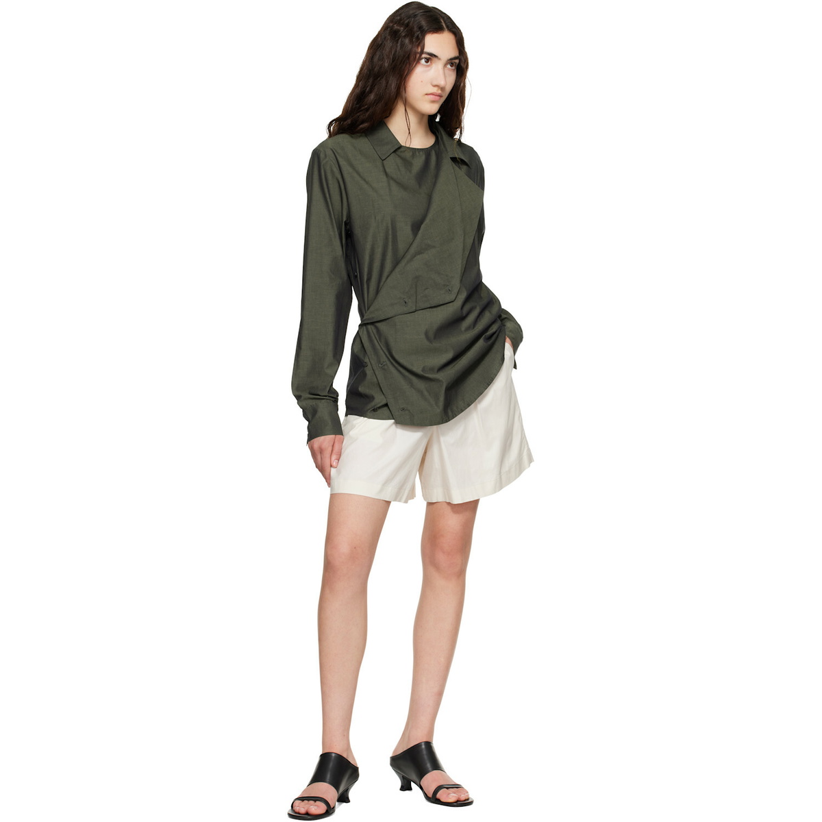 Paloma Wool Khaki Salem Shirt