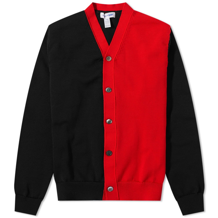 Photo: Comme des Garçons SHIRT Block Chest Cardigan