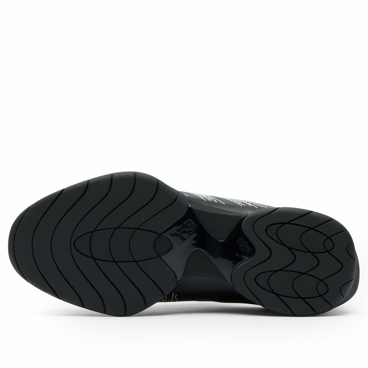 Y-3 Women's Regu Embroidery Trainer in Black
