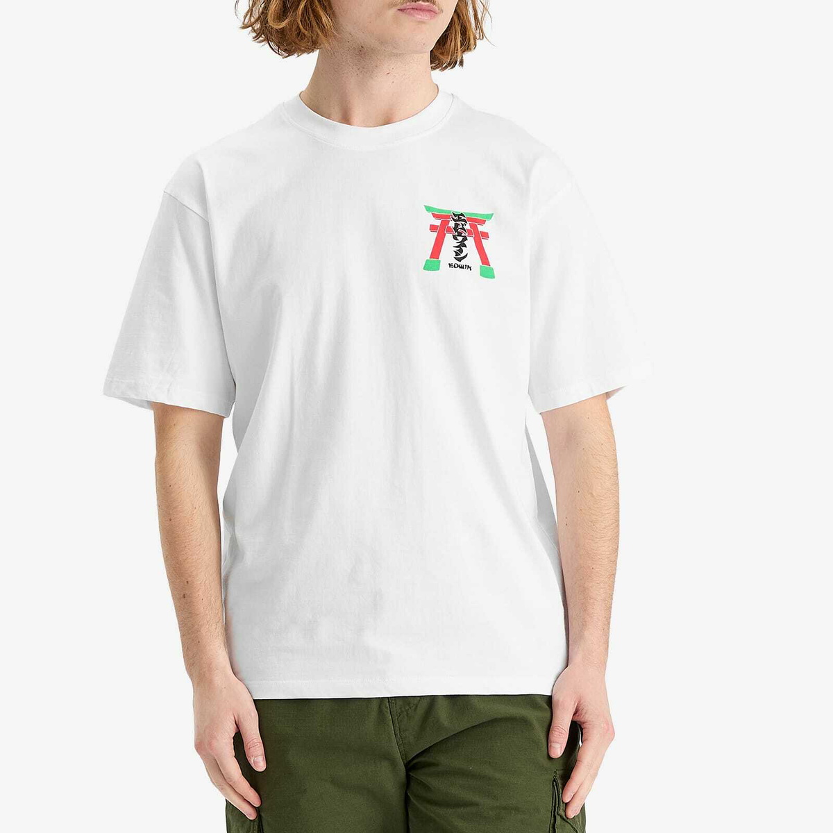 Edwin Men's Torii T-Shirt in White