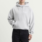 Picante Men's Tailor Chain-Stitch Hoodie in Grey Marl