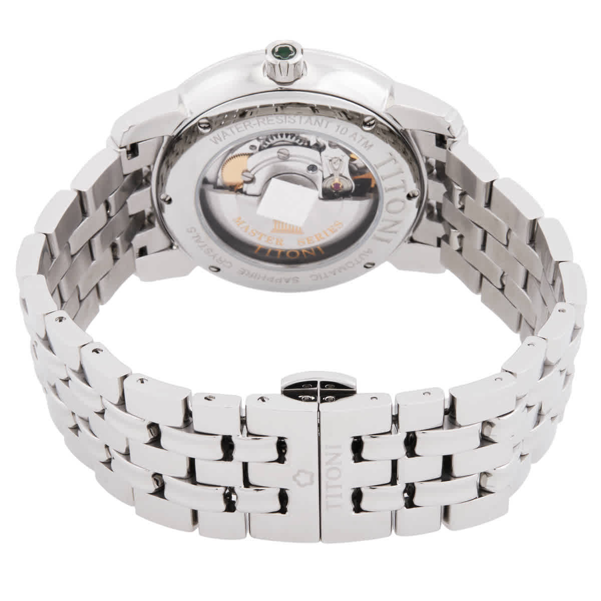 Titoni Master Series Automatic Green Dial Mens Watch 83188-S-660Y