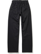 Margaret Howell - MHL Wide-Leg Indigo-Dyed Cotton-Twill Trousers - Blue