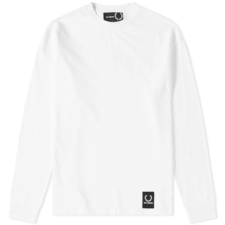 Photo: Fred Perry x Raf Simons Long Sleeve Tape Detail Tee
