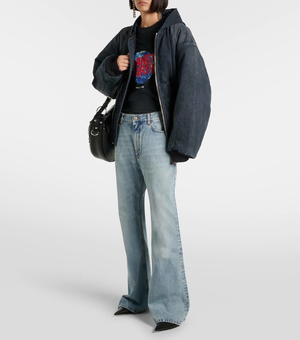 Balenciaga Mid-rise flared jeans Balenciaga