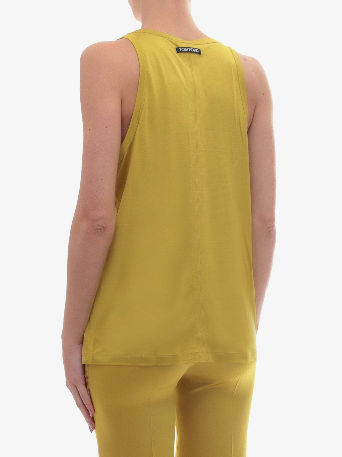 Tom Ford Tank Top Yellow Womens TOM FORD