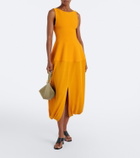 Amanu Zambia Ring Small suede top-handle bag