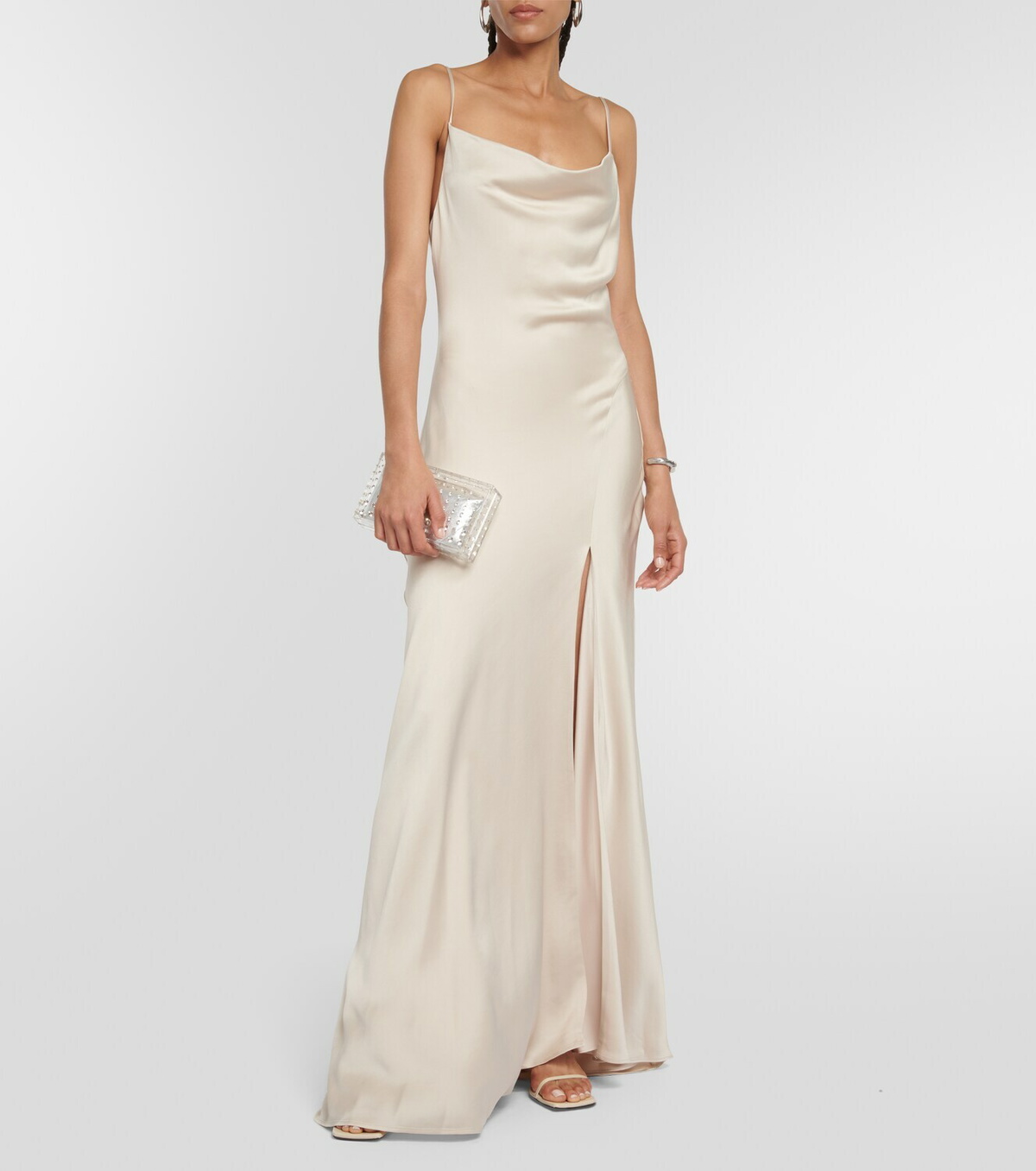 Simkhai Satin maxi slip dress Simkhai