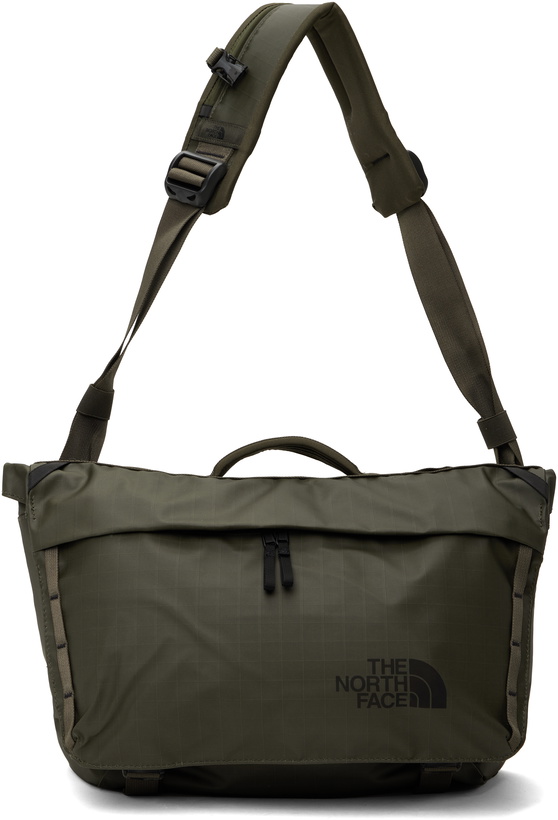 Photo: The North Face Khaki Base Camp Voyager Messenger Bag