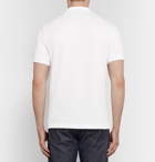 Burberry - Slim-Fit Cotton-Piqué Polo Shirt - Men - White