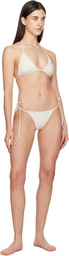 Belle Anna Off-White Estelle Bikini Bottom