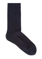Falke Sensitive London Stretch Cotton Socks Navy