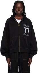 Raga Malak Black Zip Hoodie